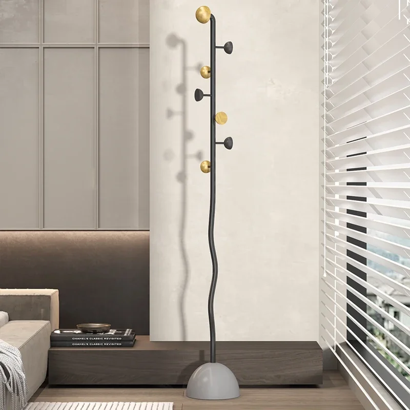 Nordic Simple Coat Racks Modern Cheap Indoor Garment Rail Cheap Entrance Coat Racks Hallway Open Arara De Roupa Home Furniture