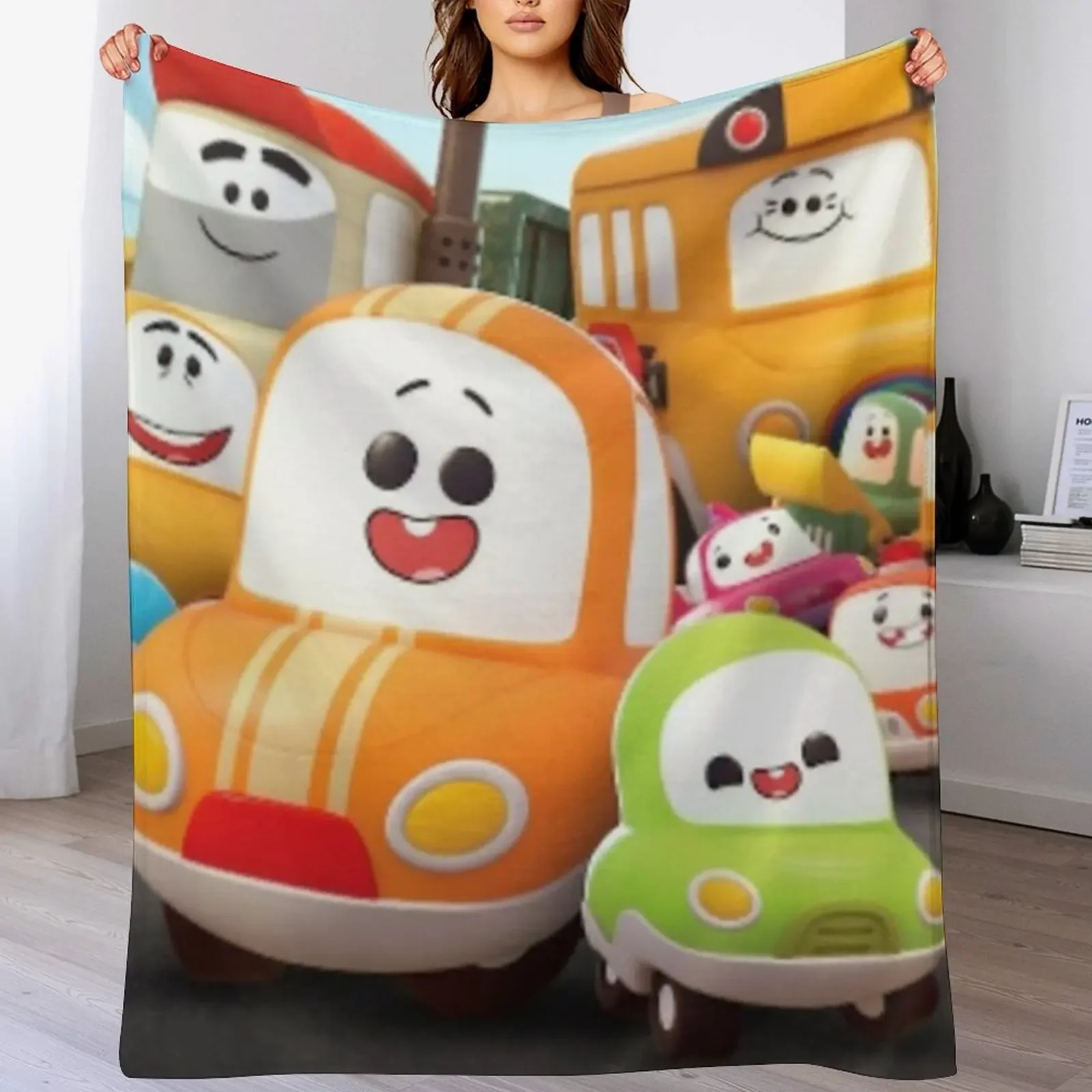 

Cory Carson and Friends Poster Throw Blanket Multi Use Warm Blanket for Living Room Bedroom