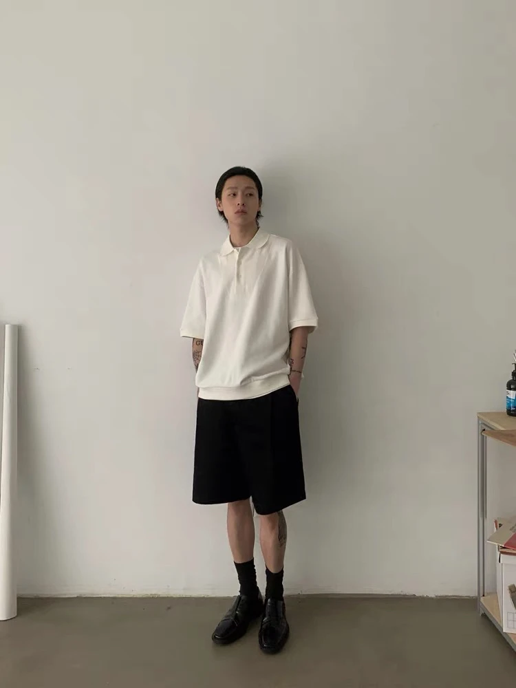 

Повседневные свободные орты в американском стиле ретро с пятью точками для поездок на работу, повседневные универсальные чистые цвета, старые деньги, свободные орты