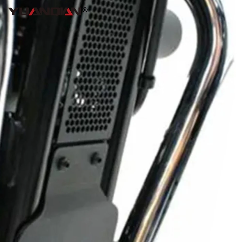 

CNC Radiator Grille Engine Guard Skid Plate Oil Cooler Cover FOR Bonneville SE T100 Thruxton Scrambler 900 Steve Mcqueen Edition