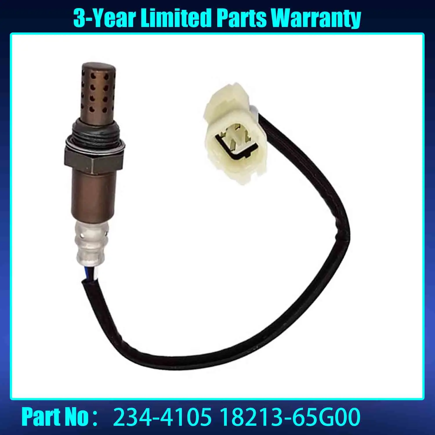 234-4105 1821365G00 Capteur d'oxygène Lambda O2 rapport air-carburant compatible avec CHEVROLET TRACKER SUZUKI AERIO ESTEEM GRAND VITARA