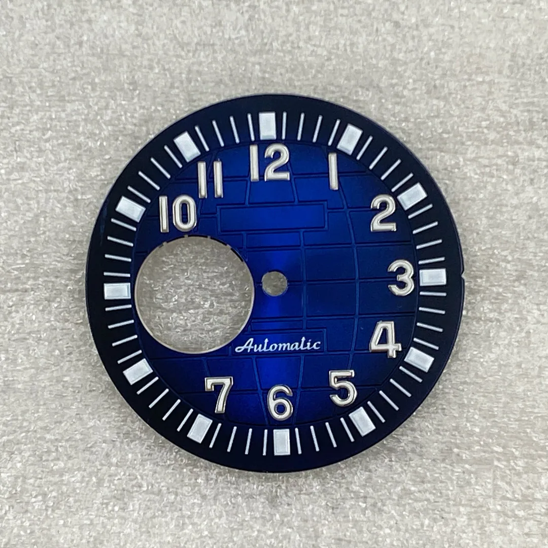 

NH38 32mm No LogoTexture Arabic Dial Hollow For NH38 Automatic Movement Lume Mod Case Parts Accessories