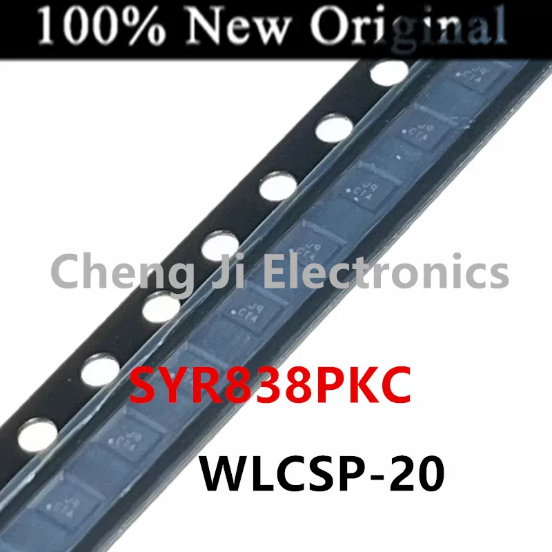 10PCS/Lot     SYR838PKC    WLCSP-20   Marking：Jq   New Original Synchronous Step Down Regulator    SYR837PKC   Marking：Jn