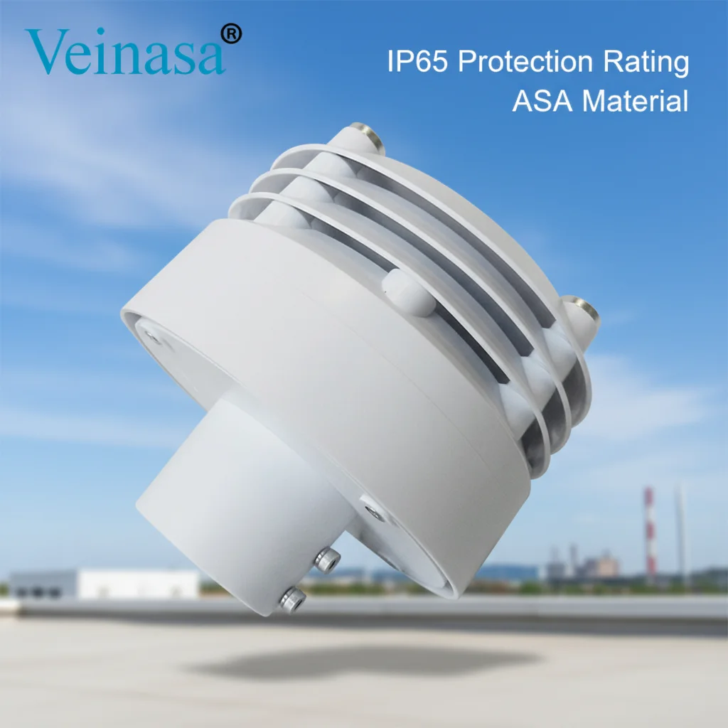 AQS008A Outdoor Ambient CO NO2 and SO2 Gas Sensor Indoor PM2.5 Detector Air Quality Monitor System 8 in 1