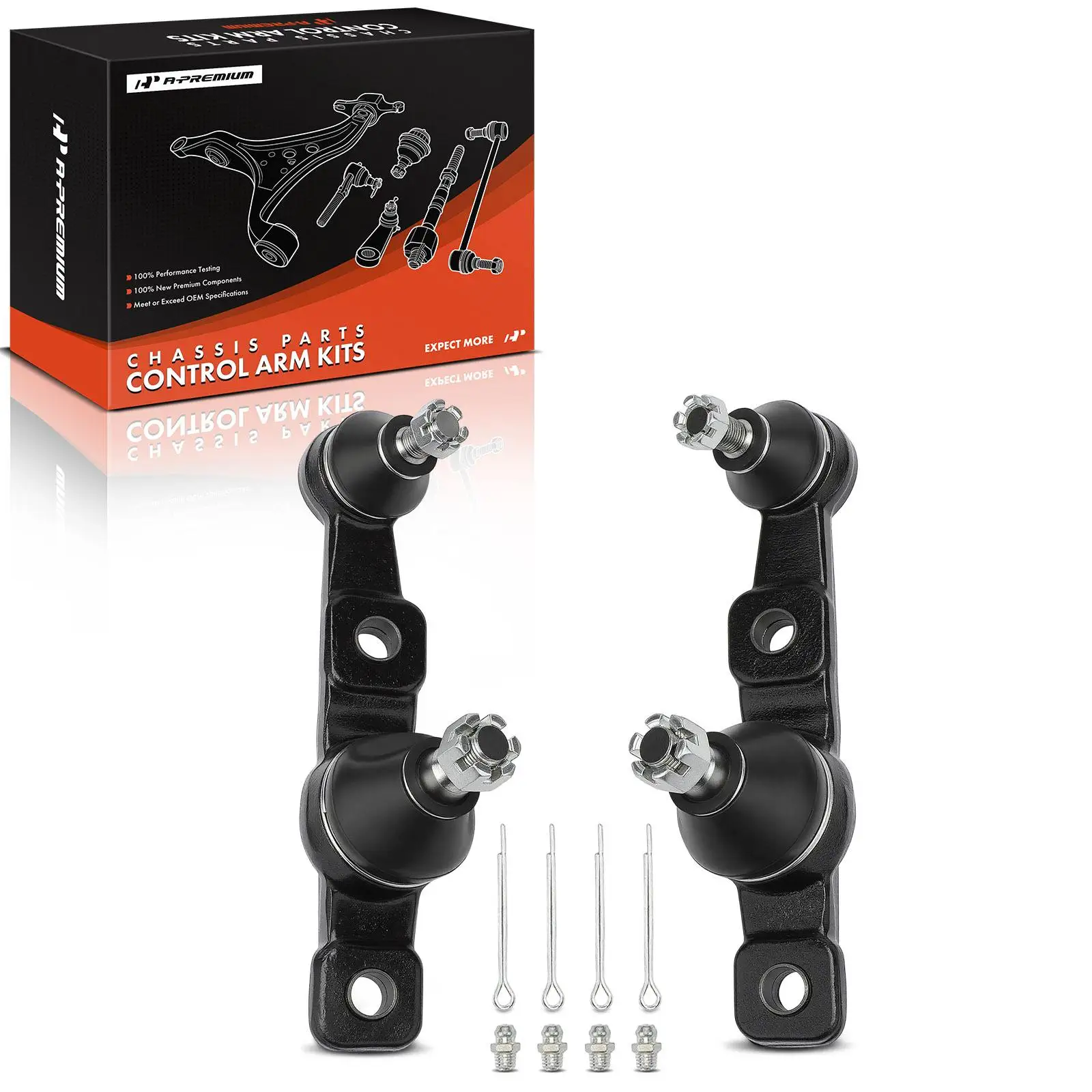 A-Premium 2x Front Lower Suspension Ball Joint for Lexus IS F 2008-2014 IS250 2006-2015 IS300 2020-2024 IS350 2006-2024 IS500