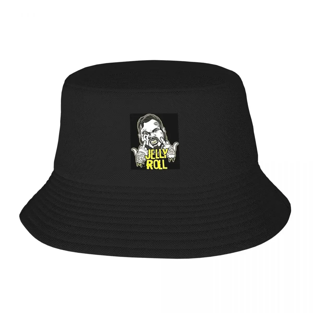 Jelly Roll (1) Bucket Hat Visor  Luxury Brand Golf Wear black Men's s Women's