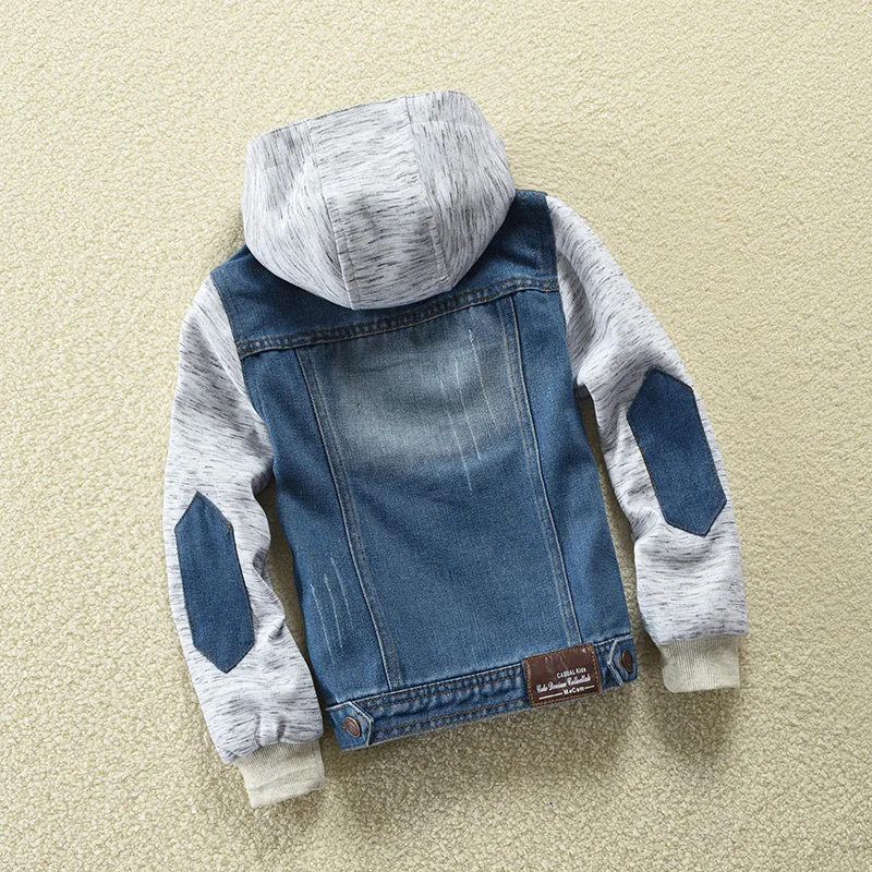 Boys Denim Jackets 2025 Spring Autumn Windbreaker for Kids Children Outerwear Teenager School Coats Fashion Baby Outfits