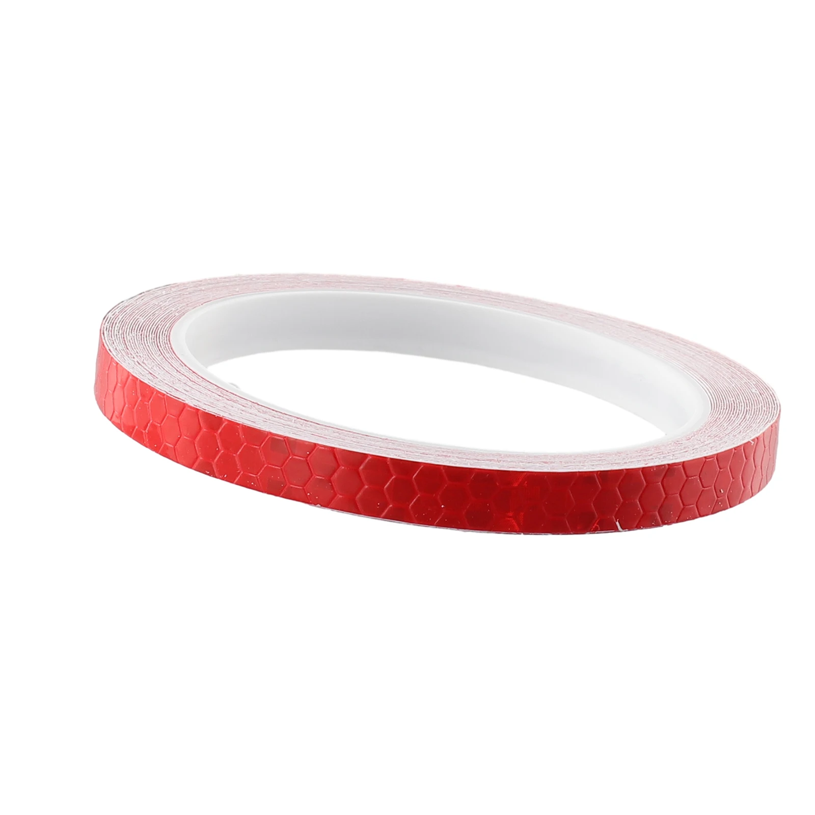 1cm * 8m For Car Door Wheel Eyebrow Sticker Safety Tape Reflective Stickers PVC High Quality Material Easy Use For Most Models