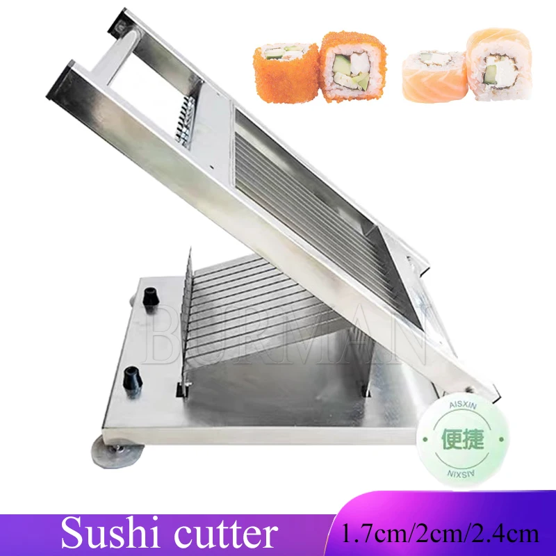 Commercial Sushi Roll Cutter Sushi Roll Cutter Machine Manual Rice Ball Cutting Machine For Sushi Restaurant