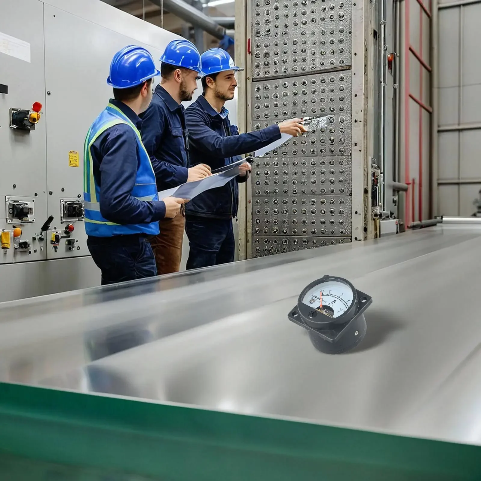 

Аналоговый амперметр для измерения ошибок, содержит в упаковке, панельный измеритель с четкой шкалой, полный набор оборудования, время отклика