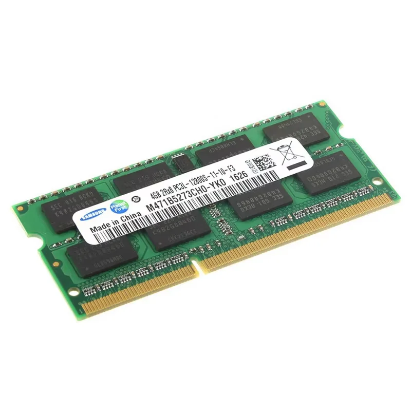 Samsung Laptop RAM DDR3 DDR3L 2GB 4GB 8GB 1600MHz SODIMM PC3-12800 PC3L-12800 204Pin 1.5V 1.35V Dual Channel Ram For Notebook