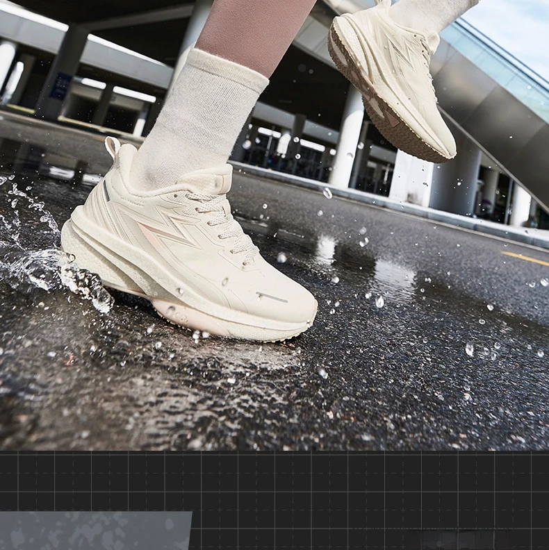 361 Degrees Rain-Block 8.0 Damen-Laufschuhe, mit Fleece gefüttert, wasserdicht, rutschfest, warm, bequem, Turnschuhe für Damen, 682542224 – Detail 32