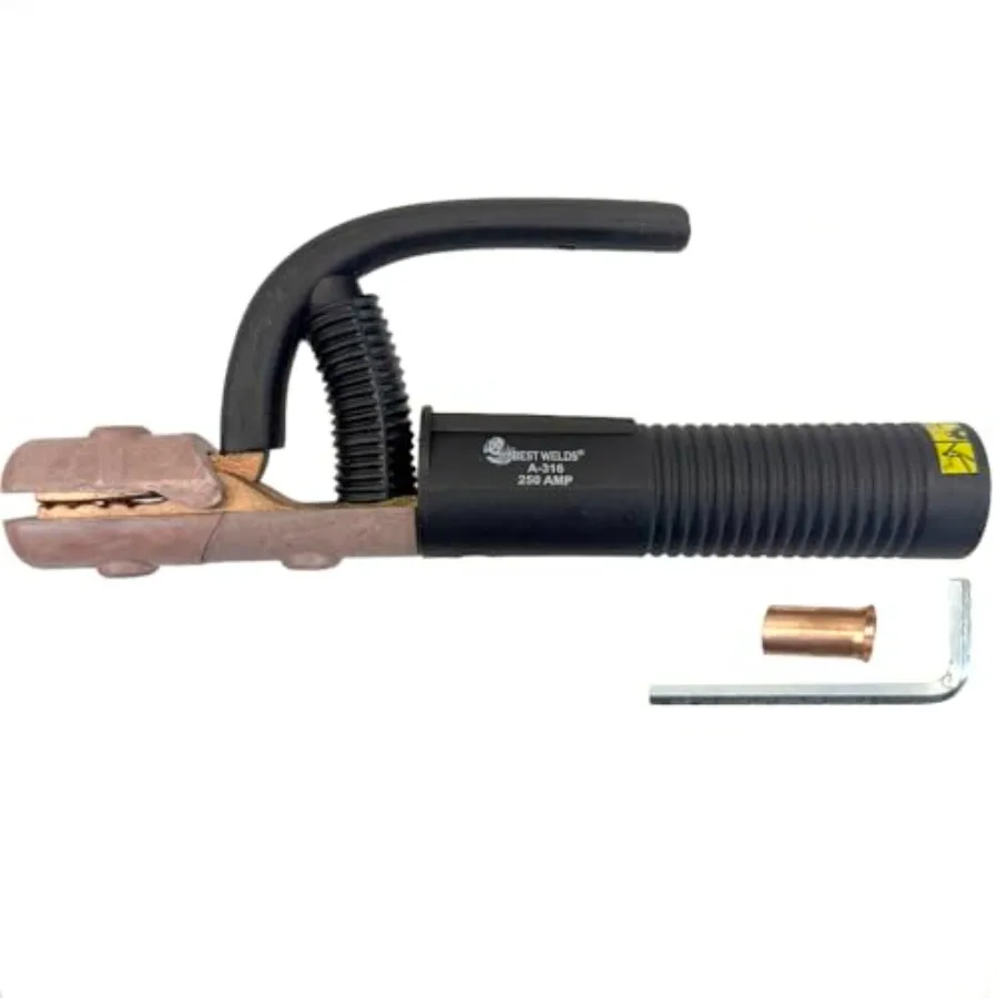 

900-A-316 - Electrode Holder-High Tong Type, 250 A, Brass, for 1/0 Cable, 5 mm