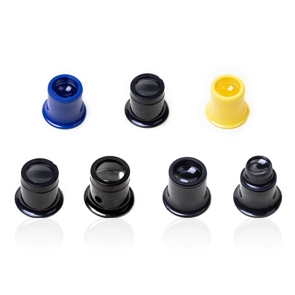 

15X Optical Glass Magnifier for Watchmaking Jewelry Inspection Ideal Books Maps Crafts Pocket Loupe High Precision Lens Fits
