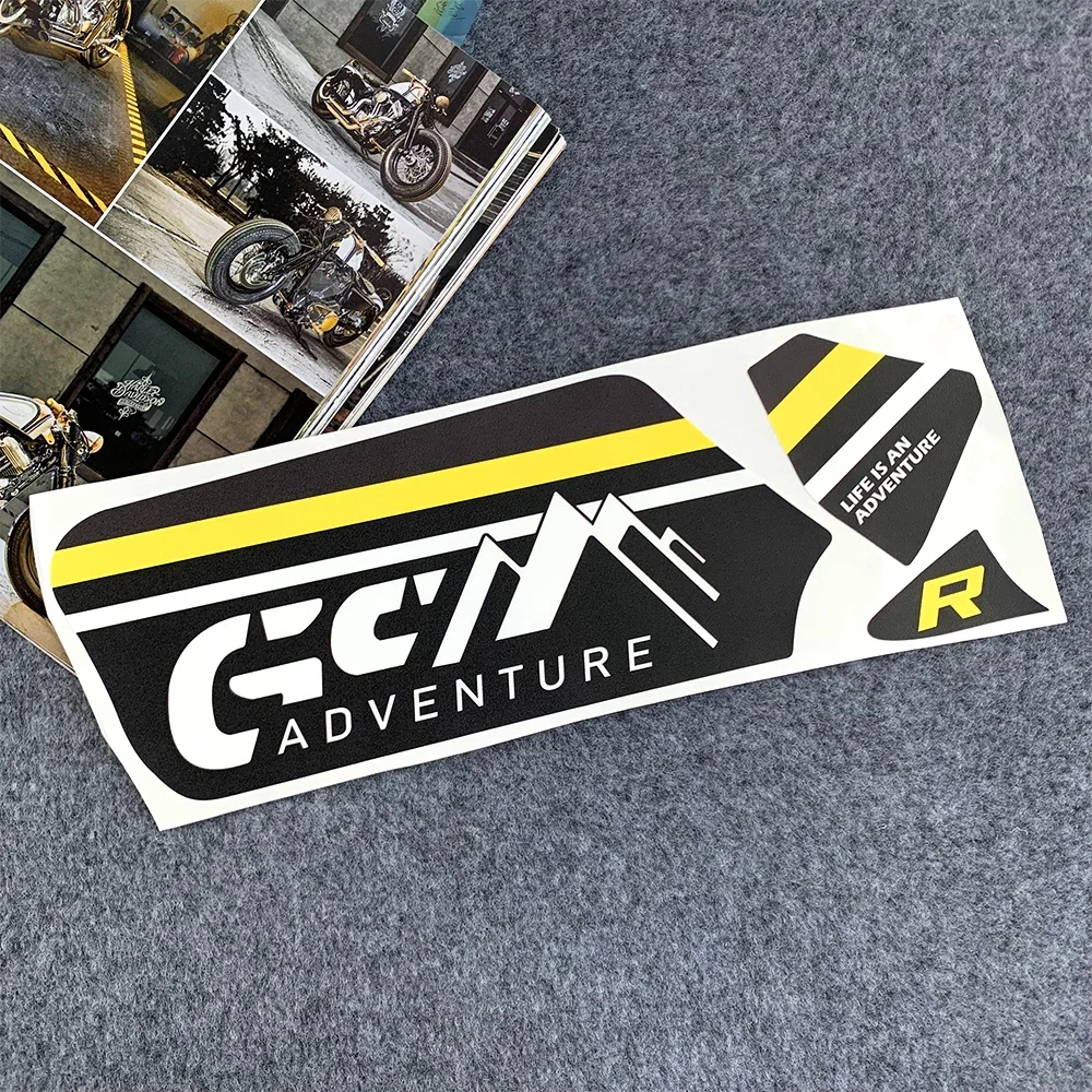 For BMW R1200 GS/GSA13-18 R1250 GS/Adv19-22 3M Motorcycle Swingarm Decal Adventure Triple Black Waterproof Sticker Accessories