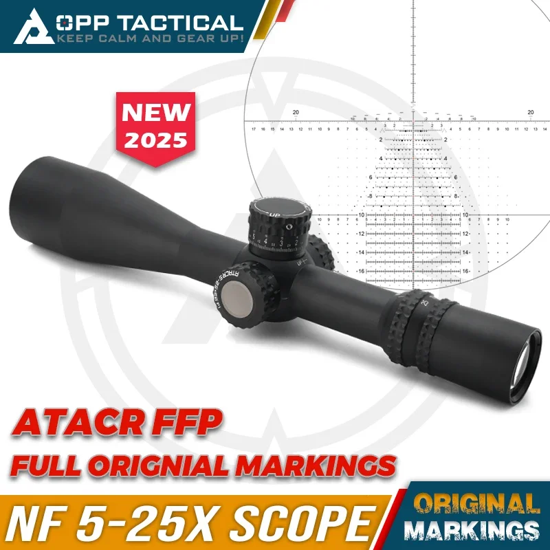 ATACR 5-25x56 Tactical Riflescopes F1 1mrad Illuminated HORUS TREMOR3 Reticle with 5.56 and .308 Firearms