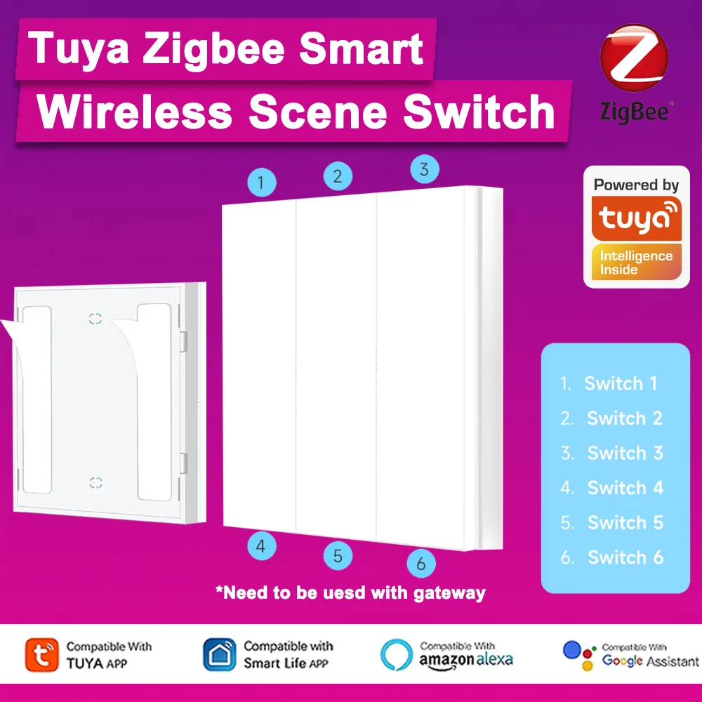 Tuya Zigbee 6 Gang …