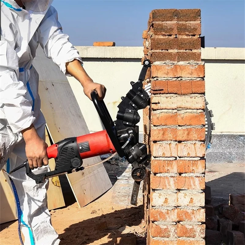 

8900W 8000-9000rpm High Frequency Circular Saw Reinforced Concrete Wall Cutting Machine 29cm Ring Saw Cutting Machine