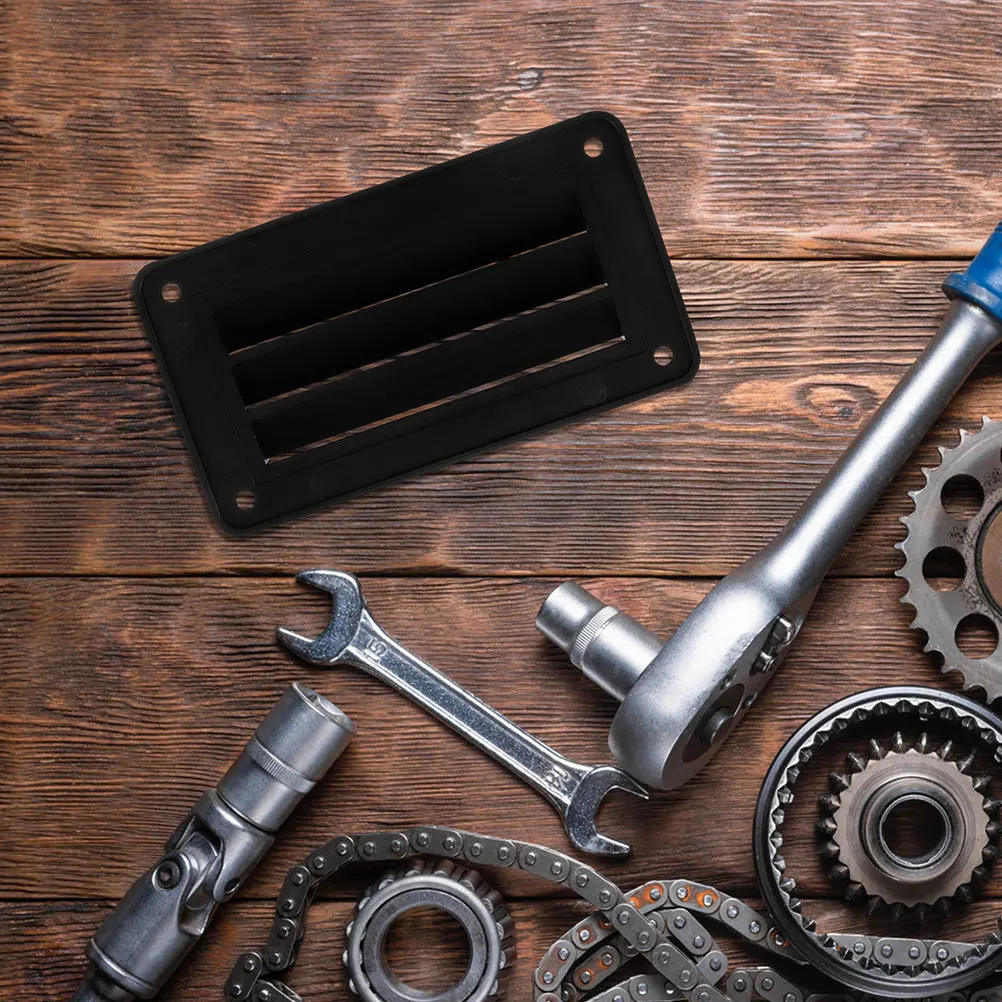 

2Pcs Boat Rv Exhaust Vent Cover Durable Louvered Ventilation High Efficiency Fresh Air Camper Roof Vent Shipping Container Vents