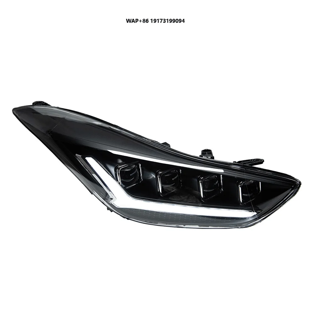 

Car Styling Head Lamp for Elantra Headlights 2011-2016 LED Upgraded and Modified Daytime Running Lights Auto Parts