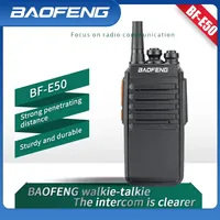 2PCS Baofeng BF-E50 Walkie Talkie Long Range Ham Radio Portable 5W UHF 400-470MHz Zello Phones Telecommunications