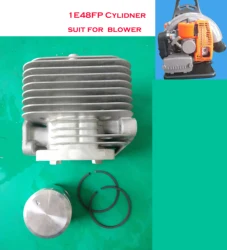 1E48FP Cylinder Piston Kit 48MM Set Gasoline 2T Engine 6300 63cc Backpack Leaf Blower KS865 EB650 PB-760 PB-760LNH PB-760LNT