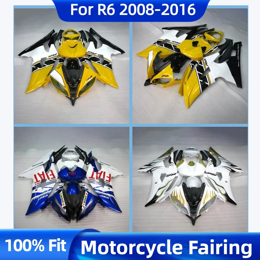 Motorcycle fairing fits Yamaha YZF-R6 2008 2009 2010 2011 2012 2013 2014 2015 2016 YZF600 08 09 10 11 12-16 Year fairing