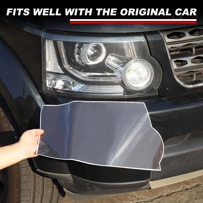 

For Land Rover Discovery 4 LR4 2010-2016 Black Auto Car Headlight Taillight Tint Film Sticker Decoration for Car Body Film