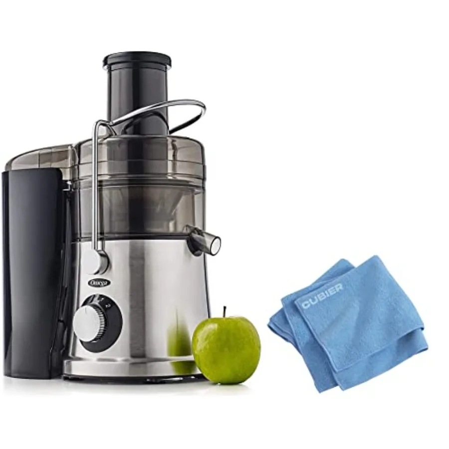 

Высокая соковыжималка Omega C2100S с очень большим трехдюймовым желобом идеально подходит для извлечения сока из цельных фруктов и овощей