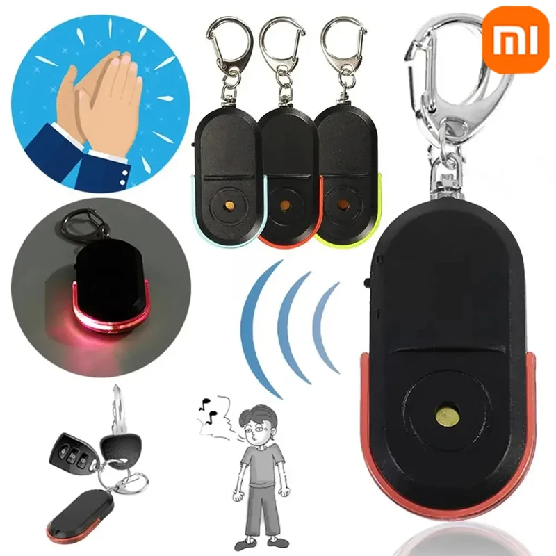 Xiaomi Wireless Anti-Lost Alarm Key Finder Locator Keychain Whistle Sound With LED Light Mini Anti Lost For Pet Elderly Key