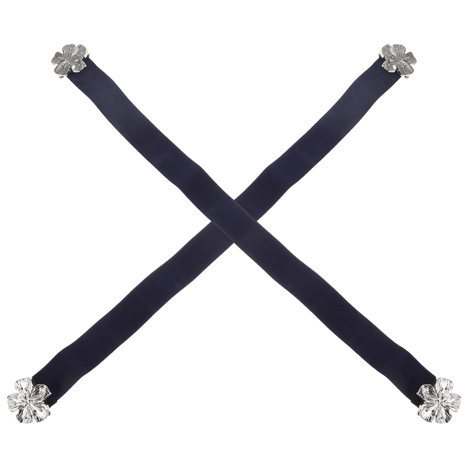 2 قطع المرأة مرونة الخصر بسط حزام عريض مع مشبك الأزهار لفساتين قابل للتعديل خمر البوهيمي نمط حزام للحزب