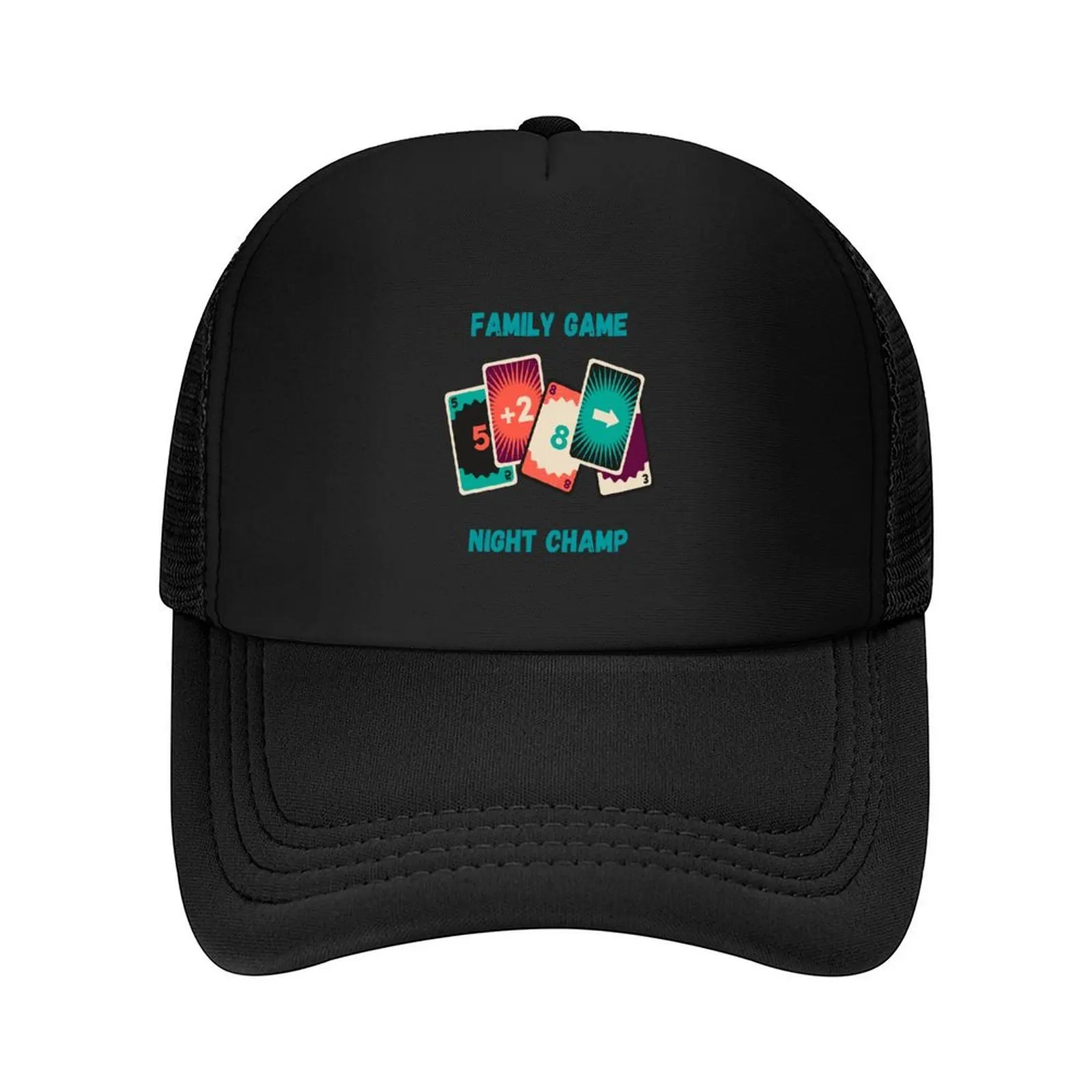 

Family Game Night Champ Baseball Cap Luxury man cap Wild Ball Hat Icon Rave Hats Woman Men's