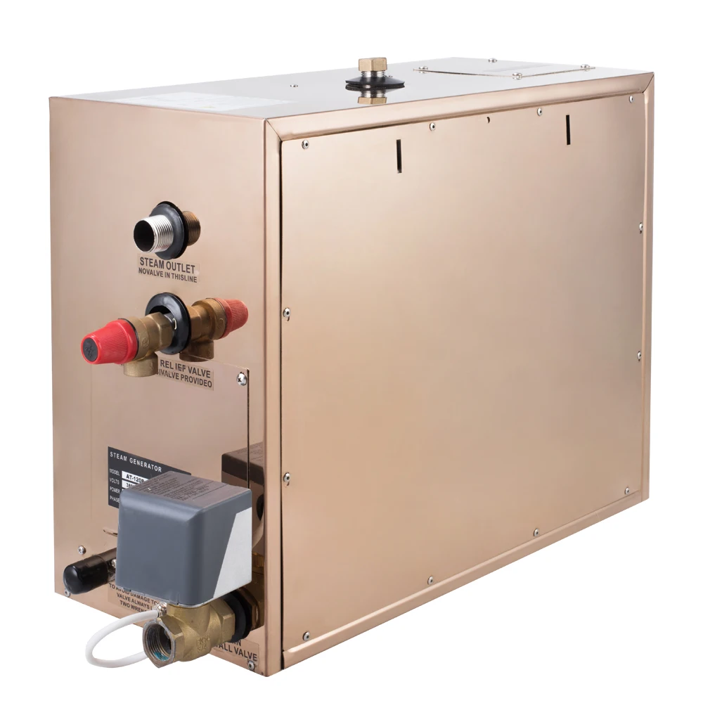 

380-415V 21KW 3 Phase Steam Generator With Auto-draining System Gas Powered Steam Generator for Spa