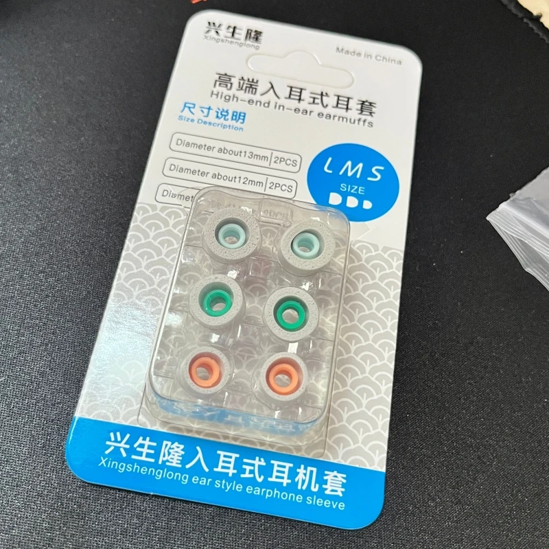 Xsl memory ear cotton paraorecchie in silicone elasticità lenta adatto per cuffie auricolari sony wf-1000xm4