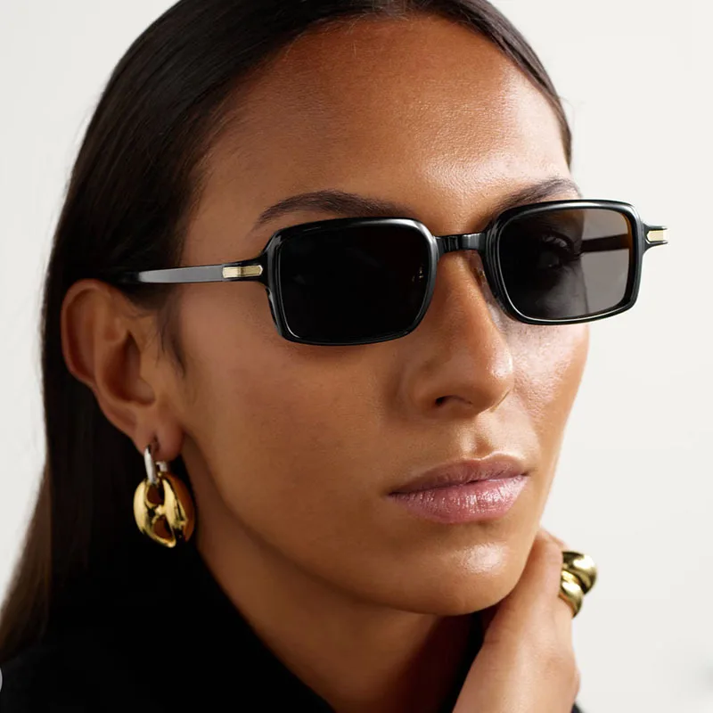 

2025 New Sunglasses Women Square Retro UV-Protective Sun Glasses Premium-Quality Fashionable Versatile Classic Driving Shades