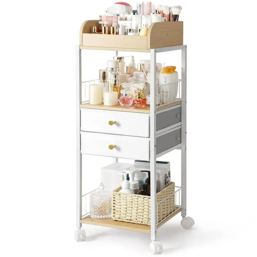 

Organizer, Floor Skincare Organizers, Make Up Organizers and Storage with Drawers, Vanity Organizer Cosmetics Display Cases Hold