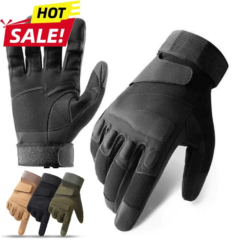 2026 New Outdoor Tactical Gloves Motorcycle Gloves Half Finger Military Men Women Combat Shooting Hunting Fitness Gloves