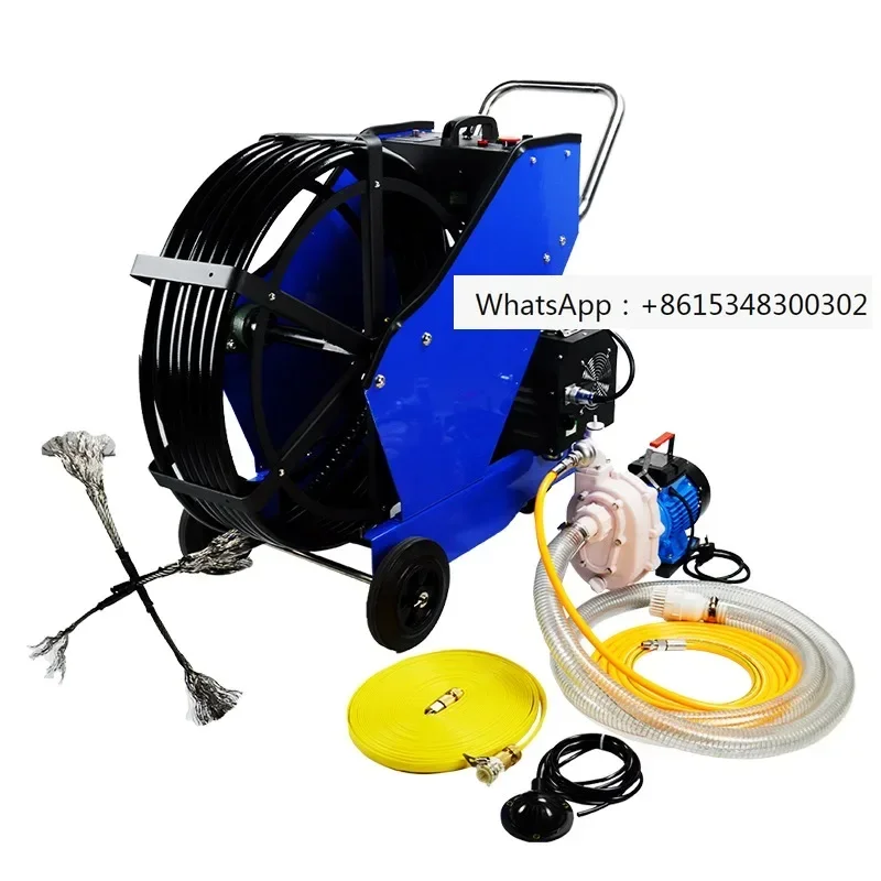 KT-8001 Kitchen Oil Ventilation Duct Cleaning Machine Equipment with Brush