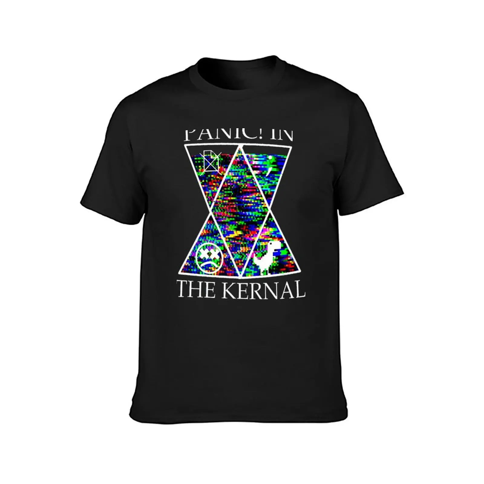 Panic! in the Kernal Active T-Shirt funnys tops cute clothes customs t shirts for men