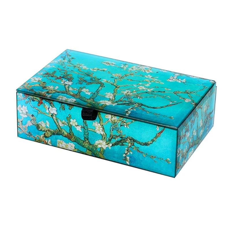 Stylish Glass Jewellery Casket Ample Space Saving for Women's Accessories