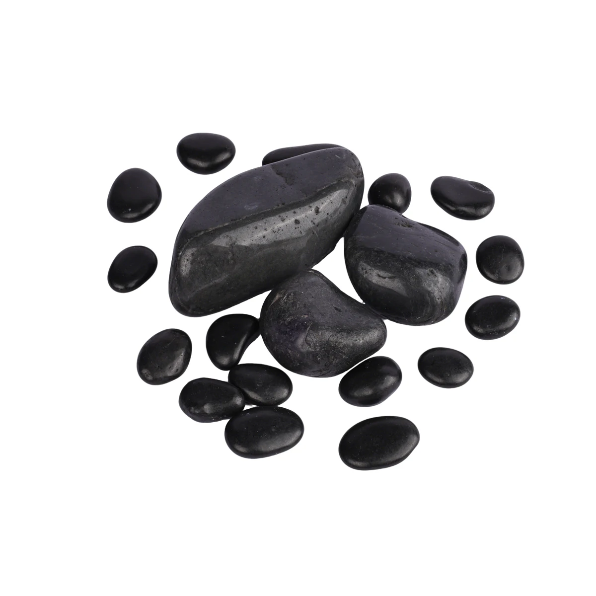 High Quality Natural Rain Flower Stone Mixed Color Rainbow Pebble for Garden Landscaping Aquarium Fish Tank and Plant