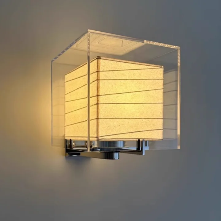 Wall Lamp Designer Japanese Minimalist Living Room Bedside Bedroom Hotel Homestay Creative Ambience Lighting Modern Simple Light