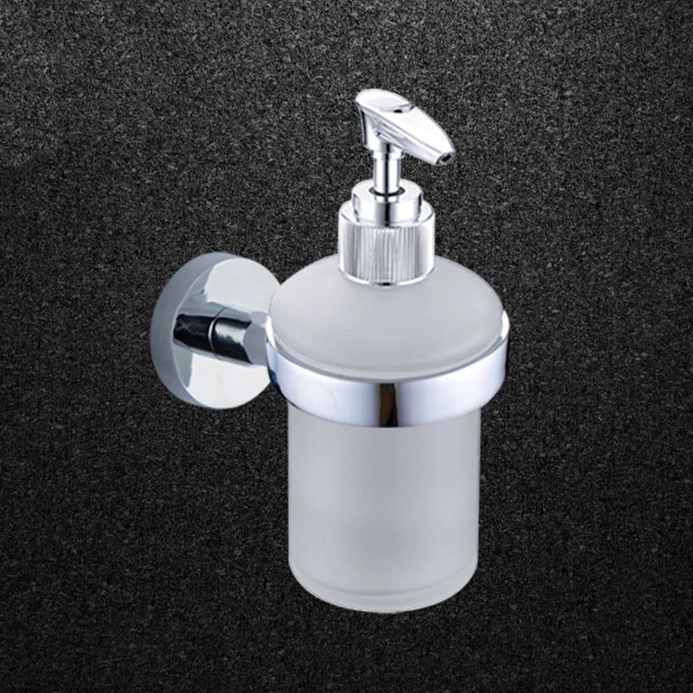 

Soap Dispenser for Kitchen Sink Liquid Dispensers Bottle Brushed Nickel Bathroom Supply