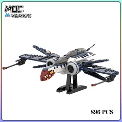 Space War MOC ARC-170 Interstellar Fighters Building Block DIY Assemble Show Model Sets Children Toys Festival Gifts