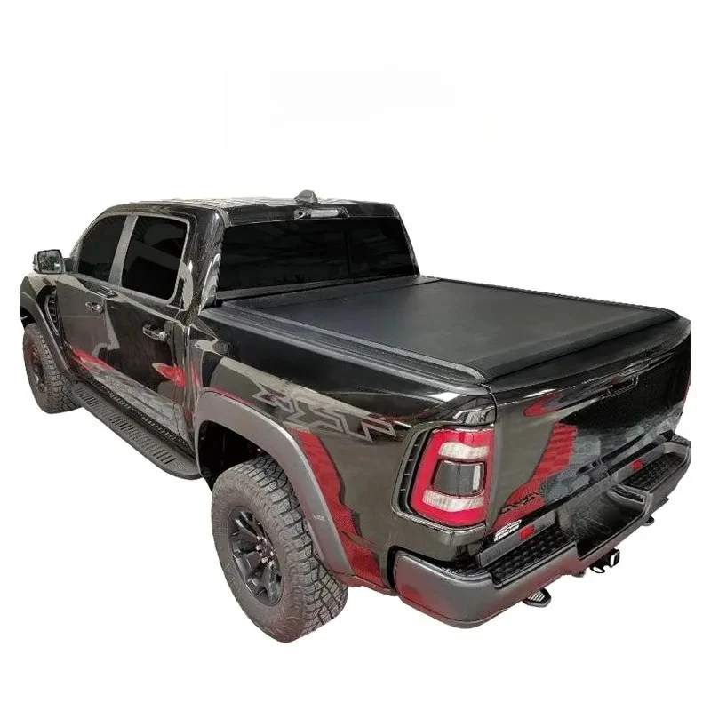 Protect Cargo 4X4 Car Accsori Soft Roll-Up Pickup Truck Bed Tonneau Cover For Ram 0-