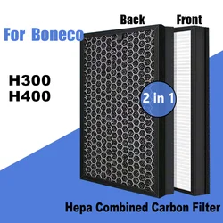 AH300 True HEPA combined Activated Carbon Air Filter 250x250x30mm for Air Purifier BONECO H300 H400