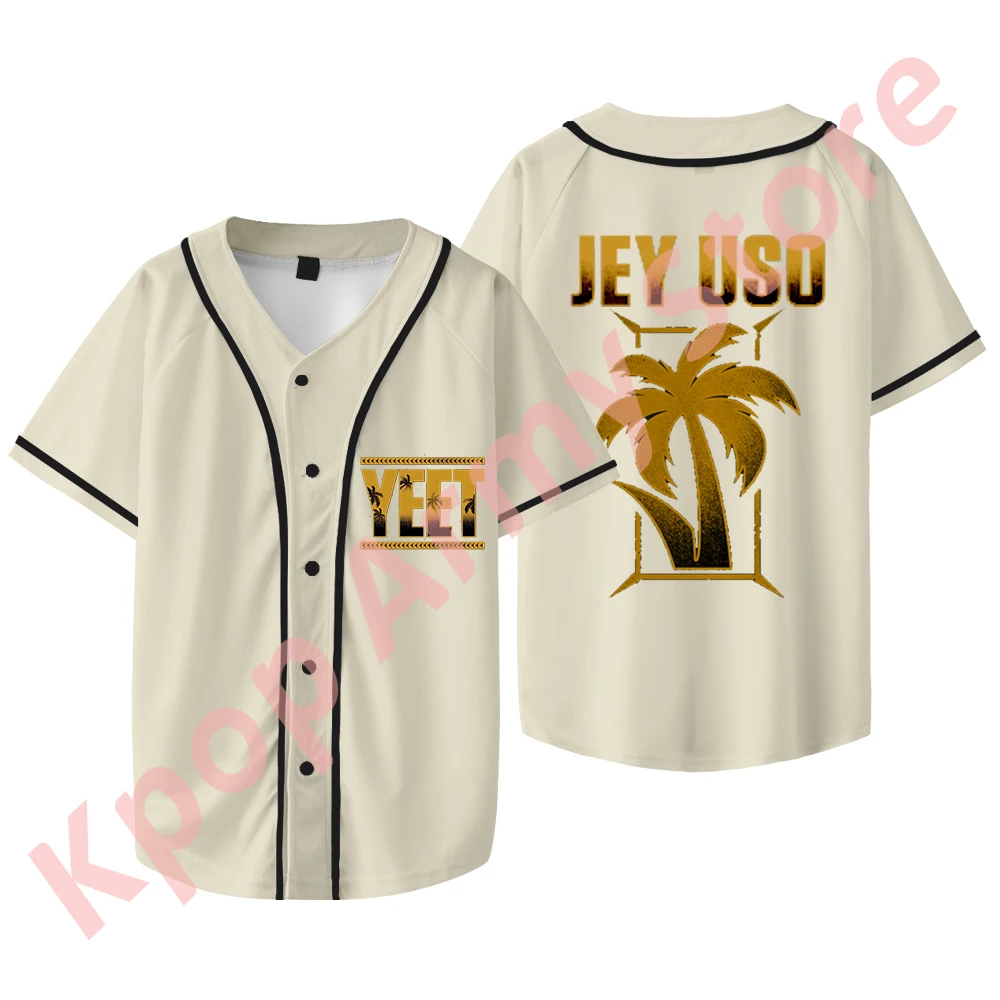 

Jey Uso Golden Yeet Merch Baseball Jacket Tee Summer Women Men Fashion Short Sleeve T-Shirts