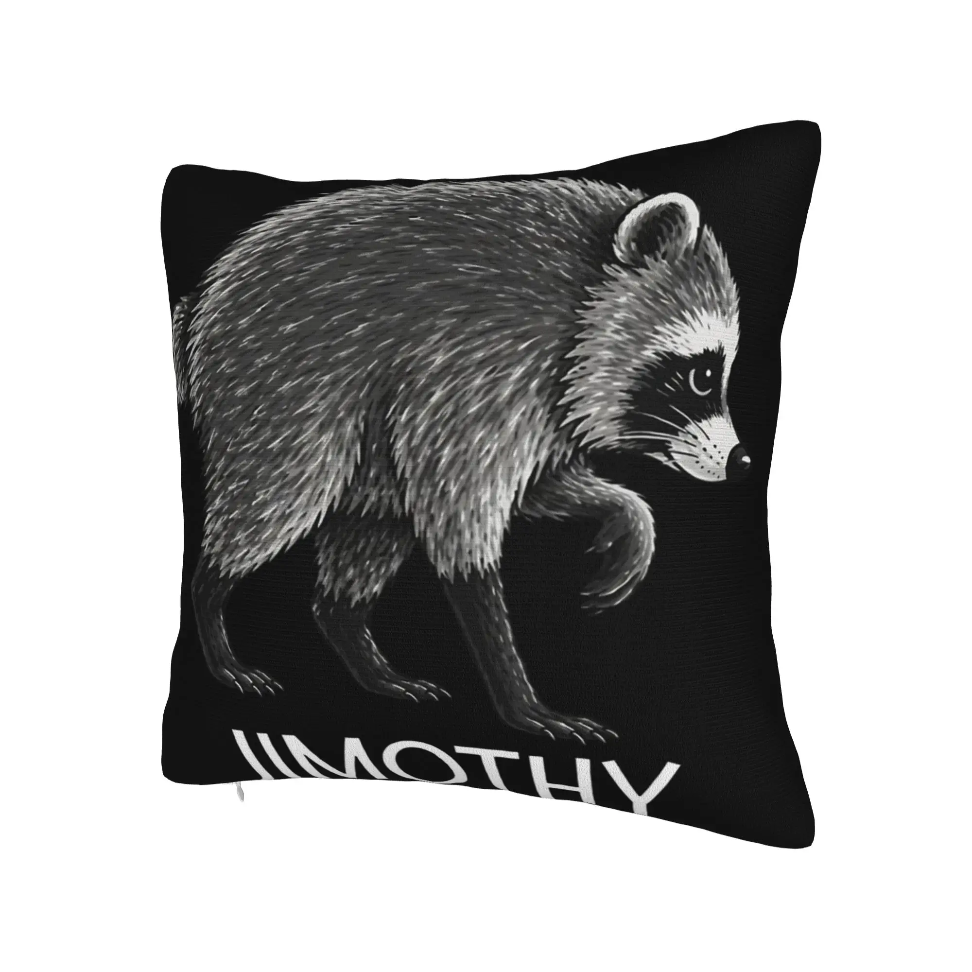 Decorative Pillow Cover Jimothy Raccoon Stuff Bedroom  Pillow Case Cover Drop Shipping Multi Size