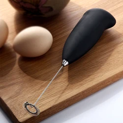 Mini Portable Milk Frother Electric Coffee Foamer Handheld Mixer Egg Beater Cappuccino Stirrer Blenders Home Kitchen Whisk Tool