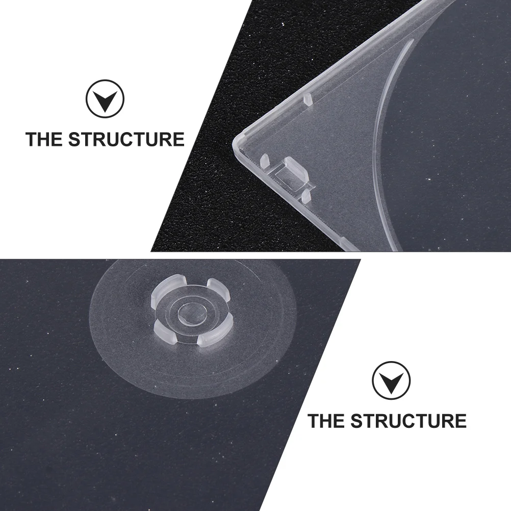 

20Pcs Ultra Thin Transparent Cd Dvd Case Plastic Storage Organizer Box Clear Protective Dust Resistant Storage